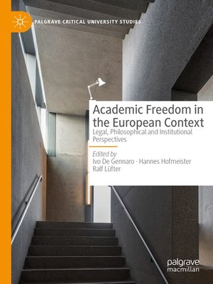 cover image of Academic Freedom in the European Context